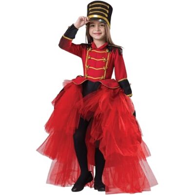 Dress Up America Band Majorette Costume Nötknäpparens Kostym För Tjejer Toy Soldier Uniform Dress Up För Barn Nutcracker Costume Dress Up America Band Majorette Costume Nötknäpparens Kostym För Tjejer Toy Soldier Uniform Dress Up För Barn Nutcracker Costume