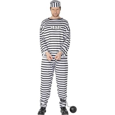 Smiffys Convict Costume (M) Smiffys Convict Costume (M)