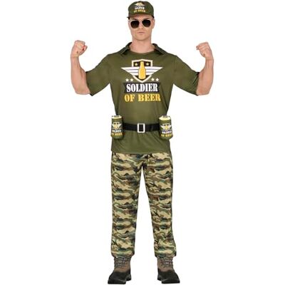 Ölsoldat kostym för män - Kostymer Ölsoldat kostym för män - Kostymer