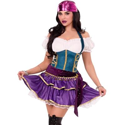 Leg Avenue Tarot Card Temptress Dress Costume – Size S – Multicolor Leg Avenue Tarot Card Temptress Dress Costume – Size S – Multicolor