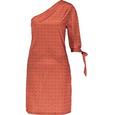 ESHA Damklänning 19311549-ES01, mörk rost, XL, Klänning med en axel, XL ESHA Damklänning 19311549-ES01, mörk rost, XL, Klänning med en axel, XL