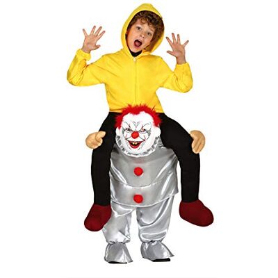 FIESTAS GUIRCA Barn Devilish Clown Shoulder Costume FIESTAS GUIRCA Barn Devilish Clown Shoulder Costume