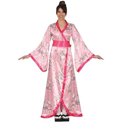 FIESTAS GUIRCA Fantastisk kimono kostym för kvinnor japansk rosa kostym för kvinnor storlek S FIESTAS GUIRCA Fantastisk kimono kostym för kvinnor japansk rosa kostym för kvinnor storlek S