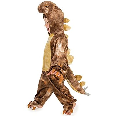 Pretend to Bee Stegosaurus dinosaurie utklädningsdräkt för barn, officiellt naturhistoriskt museum, onesie, flerfärgad, 5-7 år Pretend to Bee Stegosaurus dinosaurie utklädningsdräkt för barn, officiellt naturhistoriskt museum, onesie, flerfärgad, 5-7 år