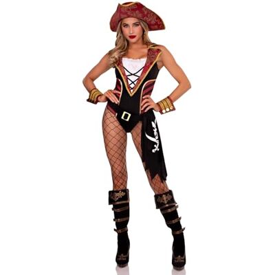 Leg Avenue Sexy Damenkostüm Sultry Swashbuckler, S (EUR 34-36), 380 g Leg Avenue Sexy Damenkostüm Sultry Swashbuckler, S (EUR 34-36), 380 g