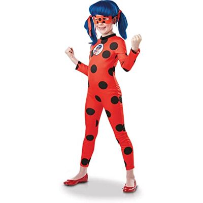 Rubie's Rubies Miraculous Official klassisk nyckelpiga New Tikki kostym (barn) storlek 11–13 år Rubie's Rubies Miraculous Official klassisk nyckelpiga New Tikki kostym (barn) storlek 11–13 år