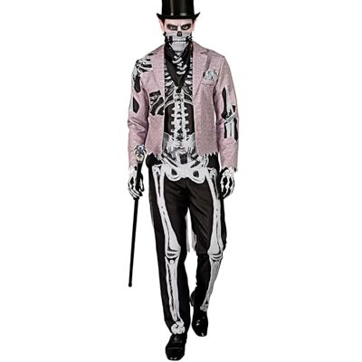 W WIDMANN MILANO Party Fashion W WIDMANN MILANO Party Mode Män Kostüm Skelett Bräutigam Skelett Brudgum Kostym, Svart, Grå, S, Svart, grått, S W WIDMANN MILANO Party Fashion W WIDMANN MILANO Party Mode Män Kostüm Skelett Bräutigam Skelett Brudgum Kostym, Svart, Grå, S, Svart, grått, S