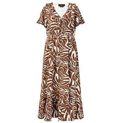 paino damklänning – zebraprint 1922644-PA01, brun vit, S, Klänning – zebraprint, S paino damklänning – zebraprint 1922644-PA01, brun vit, S, Klänning – zebraprint, S