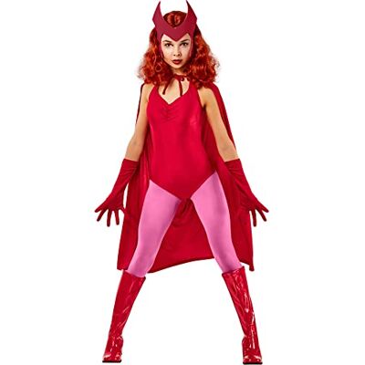 Rubie's Rubies officiella Disney Marvel Wanda vuxenkostym, kvinnors superhjälte maskeradklänning, storlek X-Large Rubie's Rubies officiella Disney Marvel Wanda vuxenkostym, kvinnors superhjälte maskeradklänning, storlek X-Large