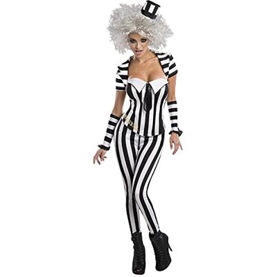 Rubie's 884865 Officiell Beetlejuice kostym, dam, L Rubie's 884865 Officiell Beetlejuice kostym, dam, L