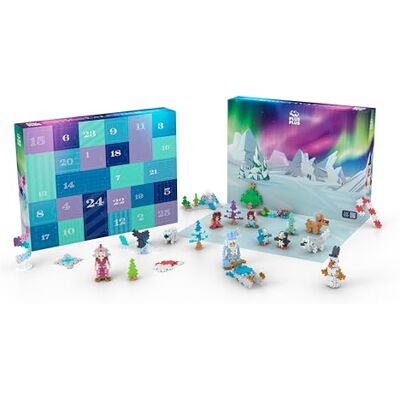 Plus-Plus PLUS PLUS Adventskalender med 25 överraskningar byggsats för barn kreativt juläventyr med instruktioner cirka 600 bitar för flickor och pojkar från 5 år Plus-Plus PLUS PLUS Adventskalender med 25 överraskningar byggsats för barn kreativt juläventyr med instruktioner cirka 600 bitar för flickor och pojkar från 5 år