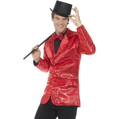 Smiffys Sequin Jacket, Mens (L) Smiffys Sequin Jacket, Mens (L)