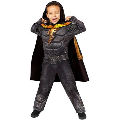 amscan Barndräkt Black Adam, superhjälte, DC-universum, halloween amscan Barndräkt Black Adam, superhjälte, DC-universum, halloween