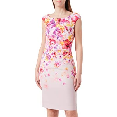 Vera Mont Dam 4692/4097 klänning, rosa/cream, 52, Rosé/kräm Vera Mont Dam 4692/4097 klänning, rosa/cream, 52, Rosé/kräm