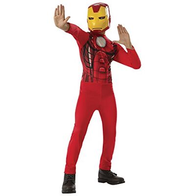 Rubie's Rubies 640921L Disfraz Iron Man OPP Avengers kostym, färgglad, L (7–9 ans) Rubie's Rubies 640921L Disfraz Iron Man OPP Avengers kostym, färgglad, L (7–9 ans)