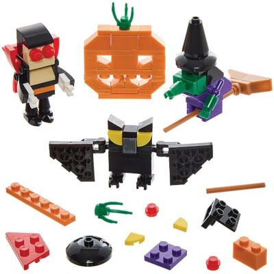 Baker Ross FN657 Byggsatser för Halloween – 4-pack, läskiga hantverksset för Halloween för barn Baker Ross FN657 Byggsatser för Halloween – 4-pack, läskiga hantverksset för Halloween för barn