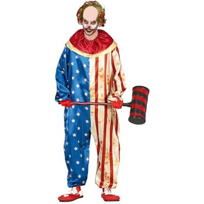 Fiestas Guirca - Clown Patriota kostym XL 54-56 - kostym Fiestas Guirca - Clown Patriota kostym XL 54-56 - kostym