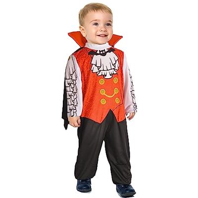 Ciao Baby Vampire costume disguise fancy dress baby (Size 2-3 years) with cape Ciao Baby Vampire costume disguise fancy dress baby (Size 2-3 years) with cape