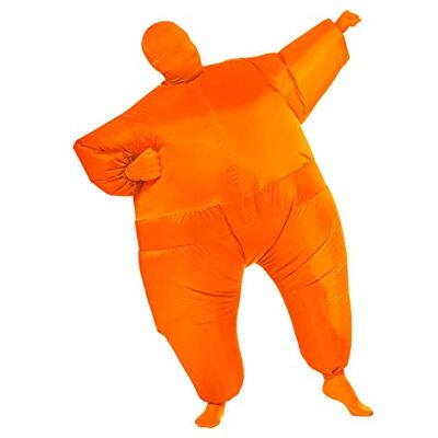 Rubie's Orange uppblåsbar dräkt för vuxna män: standard, en storlek passar mest, orange Rubie's Orange uppblåsbar dräkt för vuxna män: standard, en storlek passar mest, orange