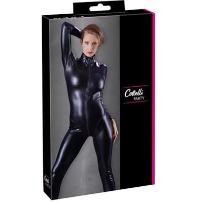 COTTELLI Party Jumpsuit med långa ärmar för dam, Black, L COTTELLI Party Jumpsuit med långa ärmar för dam, Black, L