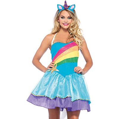 Leg Avenue LegAvenue W40015 kostym, dam, Multicolor, S/M Leg Avenue LegAvenue W40015 kostym, dam, Multicolor, S/M
