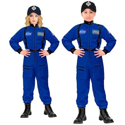 W WIDMANN MILANO Party Fashion kostym barn astronaut, rymddräkt, rymdresenär, karnevalskostymer W WIDMANN MILANO Party Fashion kostym barn astronaut, rymddräkt, rymdresenär, karnevalskostymer