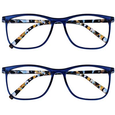 OPULIZE Arc läsglasögon set med 2 smala fyrkantiga bågar eleganta repfria fjädergångjärn herr dam RR66 OPULIZE Arc läsglasögon set med 2 smala fyrkantiga bågar eleganta repfria fjädergångjärn herr dam RR66