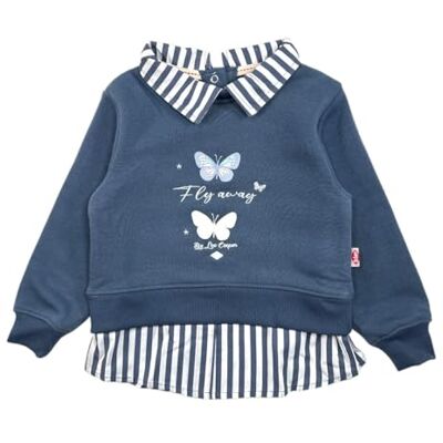 Lee Cooper flickor Sweat Fille Tröja med huva Lee Cooper flickor Sweat Fille Tröja med huva