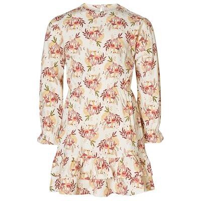 Noppies flickor Girls Dress Jordon Long Sleeve Allover Print Lekklänning Noppies flickor Girls Dress Jordon Long Sleeve Allover Print Lekklänning
