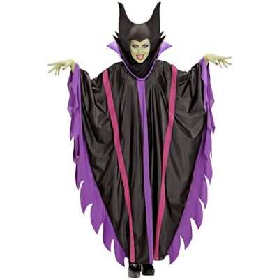 W WIDMANN MILANO Party Fashion – Kostym Malefizia, klänning, häxa, ond älva, halloween, karneval, M W WIDMANN MILANO Party Fashion – Kostym Malefizia, klänning, häxa, ond älva, halloween, karneval, M
