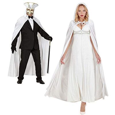 W WIDMANN MILANO Party Fashion – kappa med huva, av sammet, ca 150 cm, halloween, karneval, temafest W WIDMANN MILANO Party Fashion – kappa med huva, av sammet, ca 150 cm, halloween, karneval, temafest