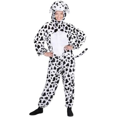 W WIDMANN MILANO Party Fashion Widmann Dalmatiner funny, overall med mask, temafest, karneval W WIDMANN MILANO Party Fashion Widmann Dalmatiner funny, overall med mask, temafest, karneval