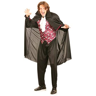 Ciao Vampire Count Dracula costume disguise fancy dress man adult (One size) Ciao Vampire Count Dracula costume disguise fancy dress man adult (One size)