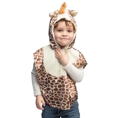 Boland – Poncho med huva för barn i åldern 3–4 år, perfekt för karneval, födelsedag, temafest eller djurdräkter Boland – Poncho med huva för barn i åldern 3–4 år, perfekt för karneval, födelsedag, temafest eller djurdräkter