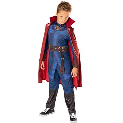 Rubie's Rubies Doctor Strange Official Dr Strange deluxe kostym (barn) storlek 7–8 år Rubie's Rubies Doctor Strange Official Dr Strange deluxe kostym (barn) storlek 7–8 år