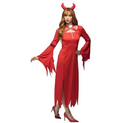 Boland – Vuxendräkt Lady Lucifer, kostym för barn, karnevaldräkt, halloween, häxa Boland – Vuxendräkt Lady Lucifer, kostym för barn, karnevaldräkt, halloween, häxa