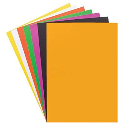 Baker Ross AX171 Halloween papper & kortpaket – paket med 100, läskiga hantverkstillbehör till kreativitet och dekorationer för barn Baker Ross AX171 Halloween papper & kortpaket – paket med 100, läskiga hantverkstillbehör till kreativitet och dekorationer för barn