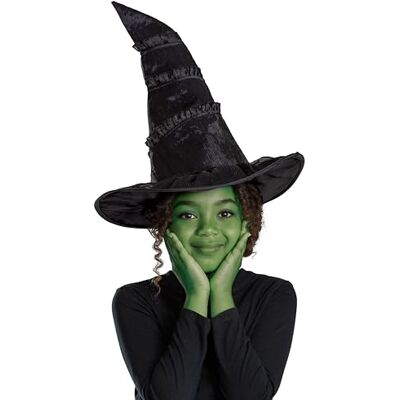 Disguise Wicked Elphaba-kostymtillbehör, officiellt licensierad av , bekväm passform och detaljerad design, en storlek för vuxna Disguise Wicked Elphaba-kostymtillbehör, officiellt licensierad av , bekväm passform och detaljerad design, en storlek för vuxna