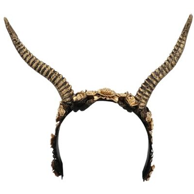 Boland 01076 – diadem demon deluxe, hårband med horn för kostymer, halloween och karneval, djävul Boland 01076 – diadem demon deluxe, hårband med horn för kostymer, halloween och karneval, djävul
