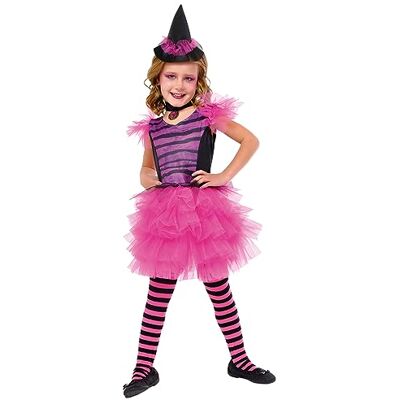 Rubie's S8831-M Inf rosa glamorös häxa kostym Bruja, flerfärgad, M (5-7 años) Rubie's S8831-M Inf rosa glamorös häxa kostym Bruja, flerfärgad, M (5-7 años)