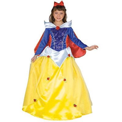 Ciao 18375.6-8 prinsessa snövit flicka kostym år, gul/blå/röd, 6-8 anni Ciao 18375.6-8 prinsessa snövit flicka kostym år, gul/blå/röd, 6-8 anni