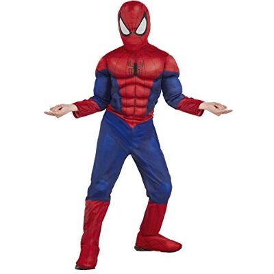 Rubie's Child Ultimate Spider-Man Muscle Chest Fancy Dress Utklädningsdräkt Small Rubie's Child Ultimate Spider-Man Muscle Chest Fancy Dress Utklädningsdräkt Small