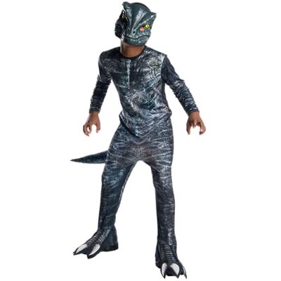 Rubie's 641180_S Jurassic Park/World Dinosauriekostym, flerfärgad, S Halloween Rubie's 641180_S Jurassic Park/World Dinosauriekostym, flerfärgad, S Halloween