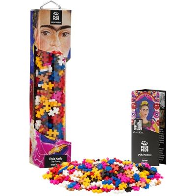 Plus-Plus PLUS PLUS Inspired Frida Kahlo The Frame 350 bitar Byggklossar, Bygga, Utvecklande leksaker för barn, STEM, STEAM, Producerat i Danmark Plus-Plus PLUS PLUS Inspired Frida Kahlo The Frame 350 bitar Byggklossar, Bygga, Utvecklande leksaker för barn, STEM, STEAM, Producerat i Danmark