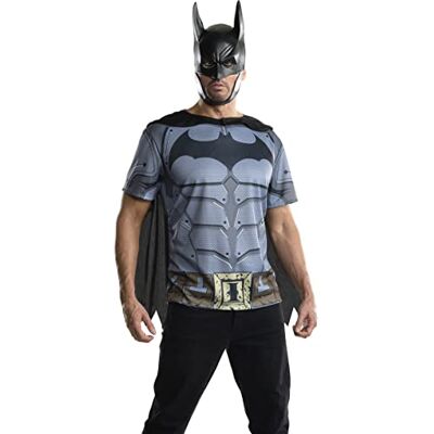 Rubie's kostym herr Batman Arkham City vuxen topp, flerfärgad, M Rubie's kostym herr Batman Arkham City vuxen topp, flerfärgad, M