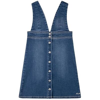 Levi's flickor Lvg Pinafore Jumper Klänning KLÄNNING Levi's flickor Lvg Pinafore Jumper Klänning KLÄNNING
