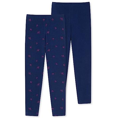 Schiesser flickor Underkläder 2 Pack Leggings Lange Unterhose Bio Baumwolle Schiesser flickor Underkläder 2 Pack Leggings Lange Unterhose Bio Baumwolle