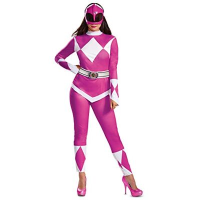 Disguise Dam plus size rosa ranger vuxen kostym, XL (18-20) Disguise Dam plus size rosa ranger vuxen kostym, XL (18-20)