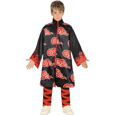 FIESTAS GUIRCA Naruto Akatsuki Ninja kostym för barn FIESTAS GUIRCA Naruto Akatsuki Ninja kostym för barn
