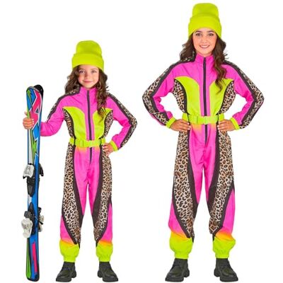 W WIDMANN MILANO Party Fashion Skiddräkt för barn, overall med bälte, för pojkar och flickor, karneval W WIDMANN MILANO Party Fashion Skiddräkt för barn, overall med bälte, för pojkar och flickor, karneval